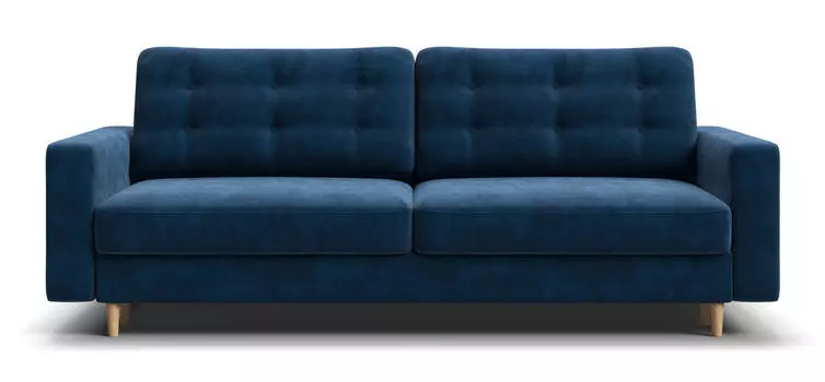 Диван BOSS 2.0 SKANDY велюр Monolit синий