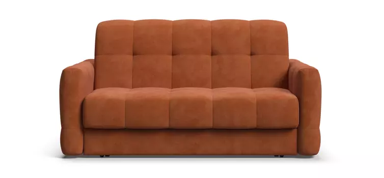 Диван BOSS Sleep 140 велюр Alkantara оранж
