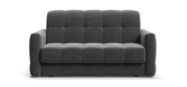 Диван BOSS Sleep 140 велюр Monolit серый