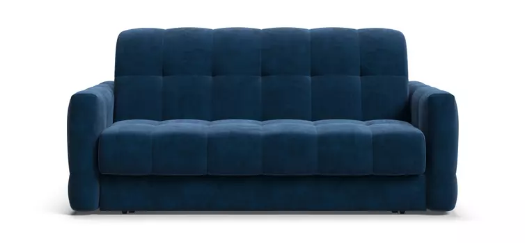 Диван BOSS Sleep 160 велюр Monolit синий