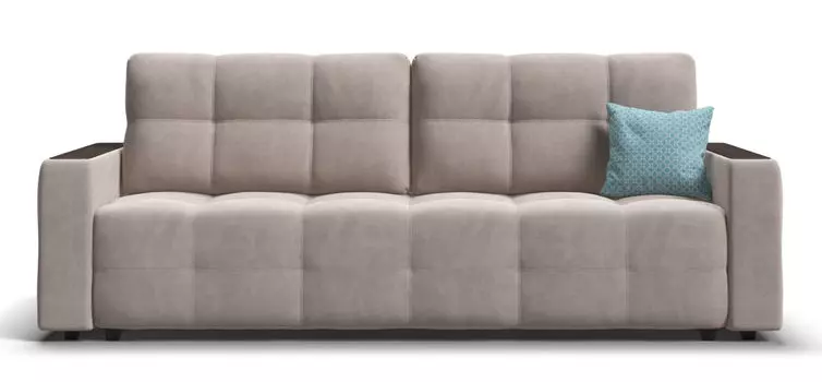 Диван Денди велюр Monolit латте