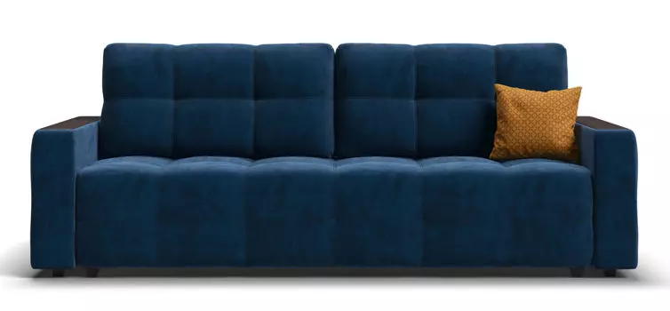 Диван Денди велюр Monolit синий