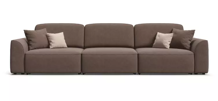 Диван KING MAX шенилл Soro браун