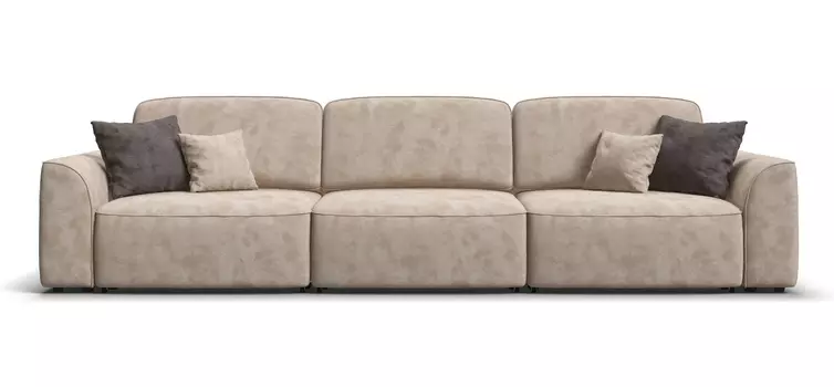 Диван KING MAX SE велюр Alkantara пепел