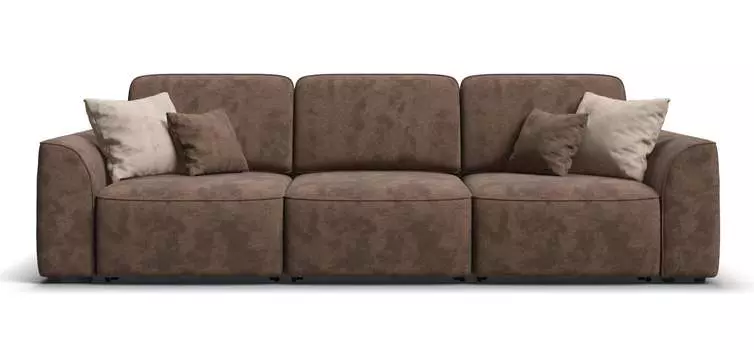 Диван KING MODOOL MAX Велюр Alkantara шоколад