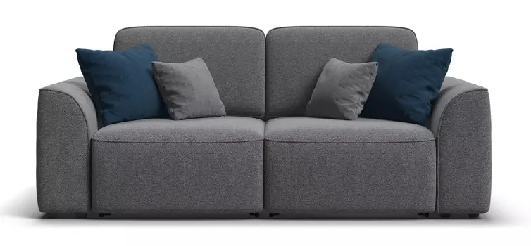 Диван KING MODOOL рогожка Malmo серый