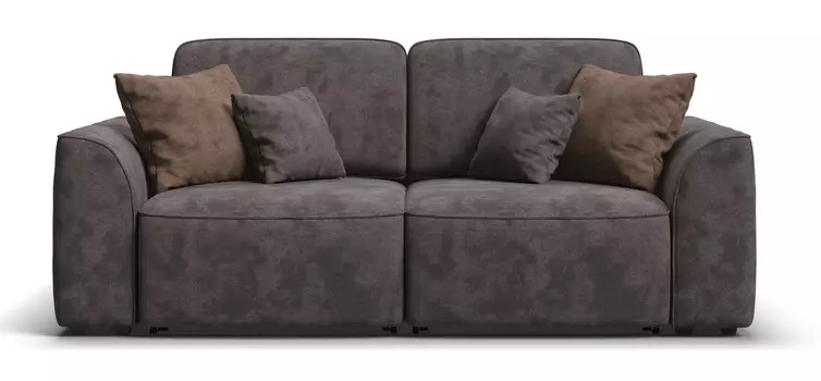 Диван KING MODOOL Велюр Alkantara серый