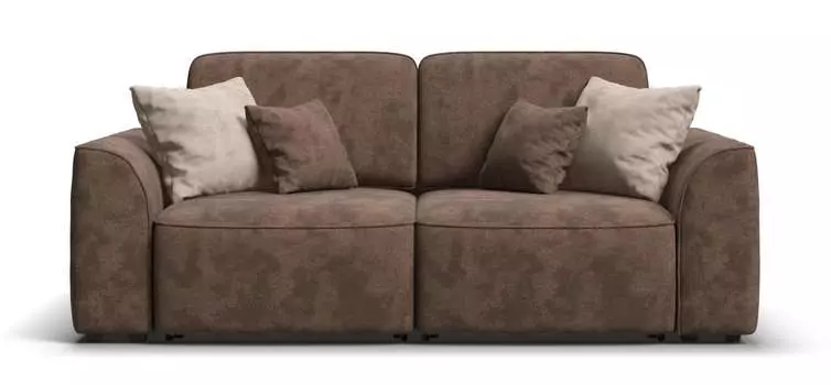 Диван KING MODOOL Велюр Alkantara шоколад