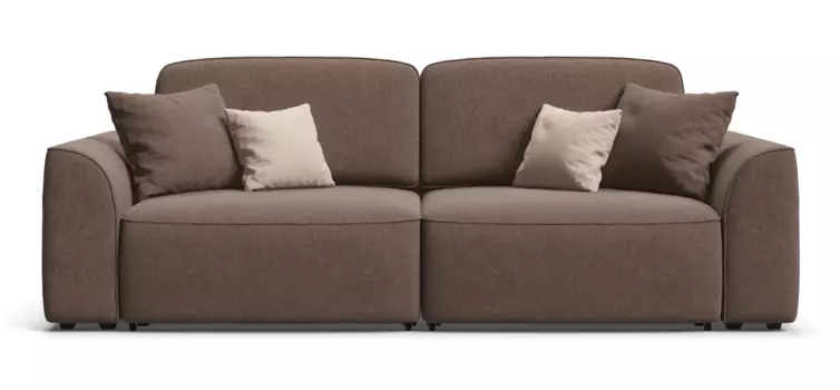 Диван KING шенилл Soro браун