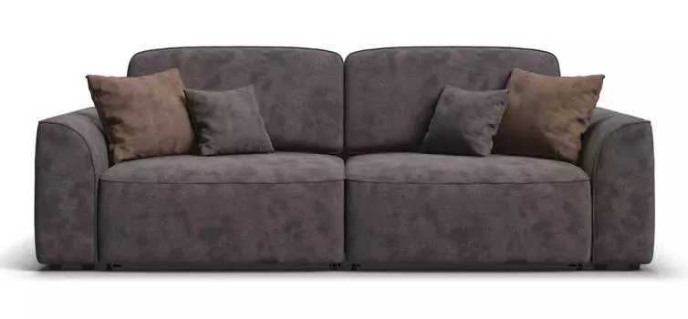 Диван KING SE велюр Alkantara серый