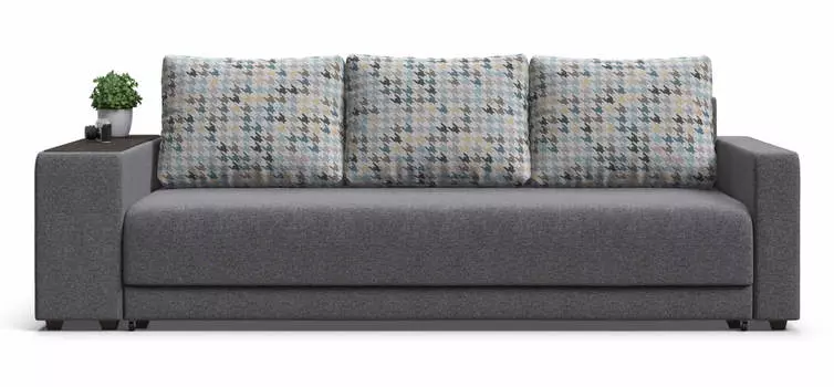 Диван Нью-Йорк рогожка Malmo мозайка, голубой