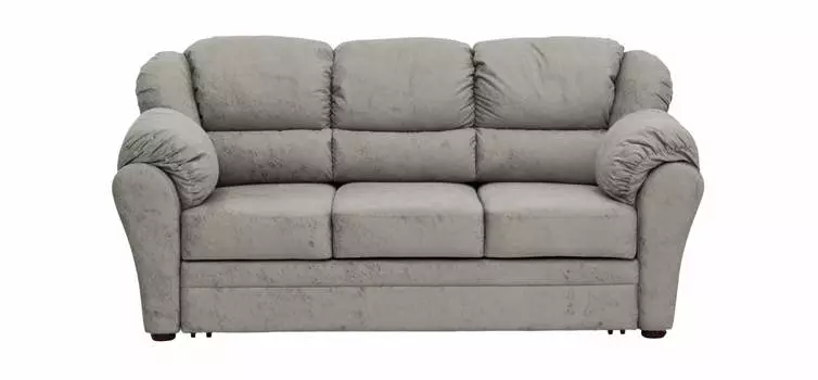 Диван Олимп Велюр серый