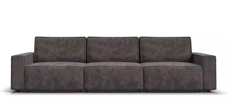 Диван Оскар MAX велюр Alkantara серый