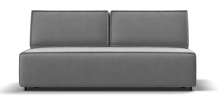 Диван NORD mini велюр Monolit сталь