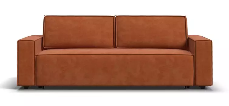 Диван Норд Велюр Alkantara оранж