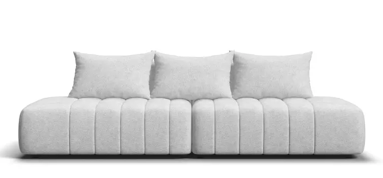 Диван прямой Босс Твин Шенилл CLOUD милк