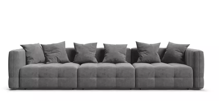 Диван с 2 подлокотниками BOSS ONE MODOOL MAX Велюр Royal стоун