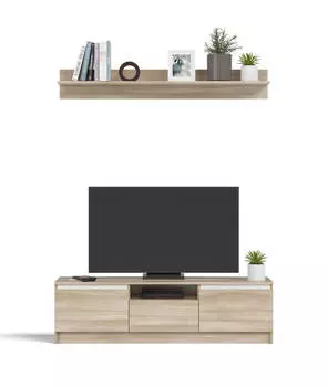 Гостиная Сплит 140-1 Сонома, Белый снег