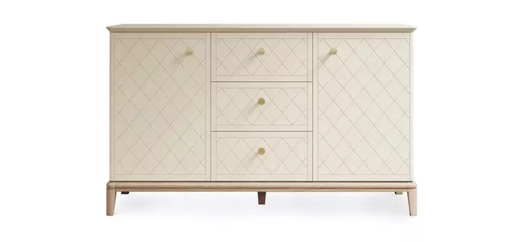 Комод Ирвинг Осветленный дуб, тёплый песок