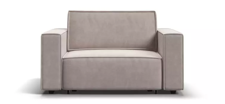 Кресло BOSS SOFT MODOOL велюр Monolit латте