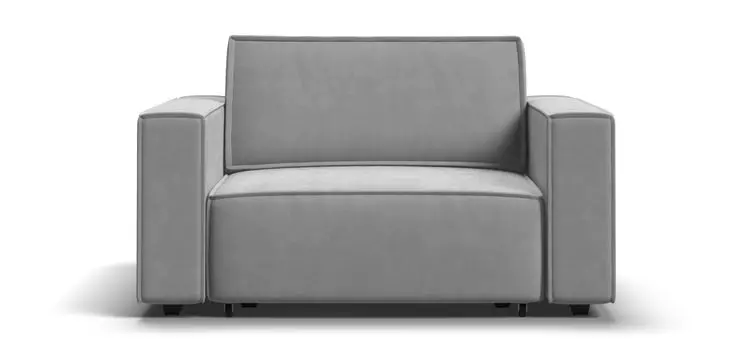 Кресло BOSS SOFT MODOOL велюр Monolit сталь