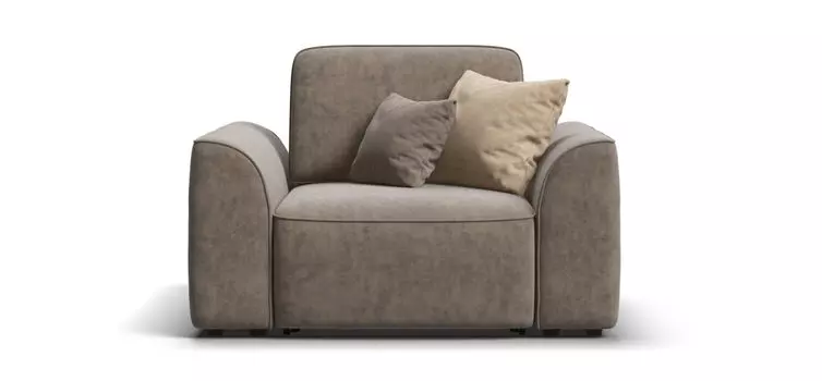 Кресло KING MODOOL Велюр Royal тауп NEW