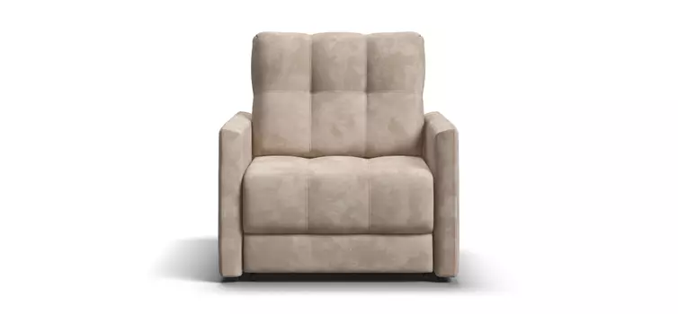 Кресло-кровать BOSS LOFT велюр Alkantara пепел