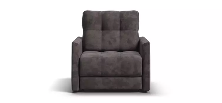 Кресло-кровать BOSS LOFT велюр Alkantara серый