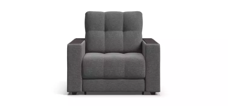 Кресло-кровать BOSS 2.0 рогожка Malmo серый