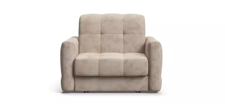 Кресло-кровать BOSS Sleep Велюр Alkantara пепел