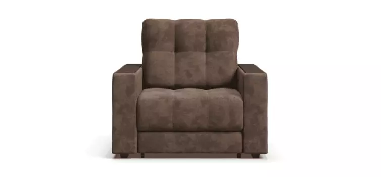 Кресло-кровать BOSS 2.0 велюр Alkantara шоколад