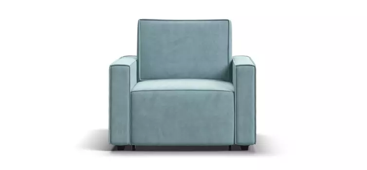 Кресло-кровать Оскар велюр Monolit аква
