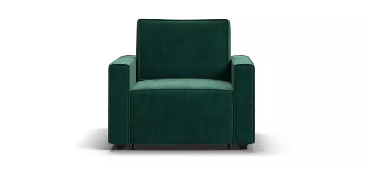 Кресло-кровать Оскар велюр Monolit грин