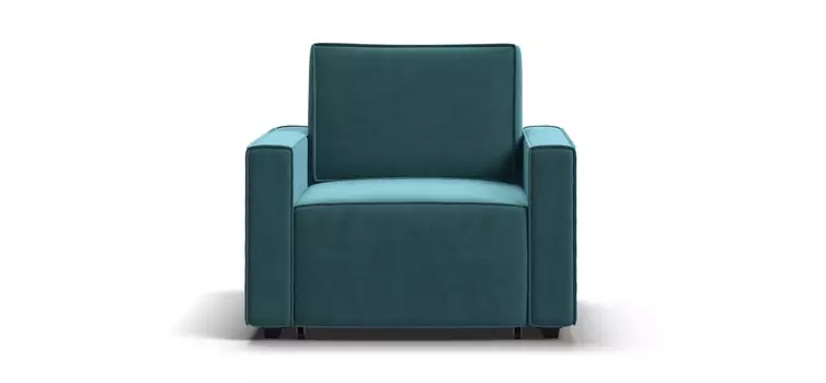 Кресло-кровать Оскар велюр Monolit зеленый