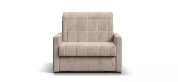 Кресло-кровать ТОМАС Велюр Alkantara пепел