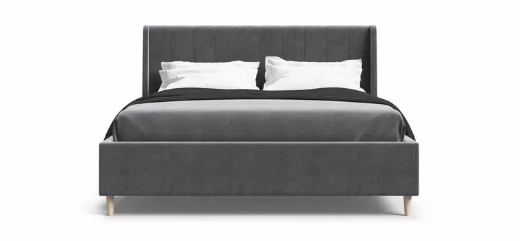 Кровать BOSS SKANDY Monolit серая