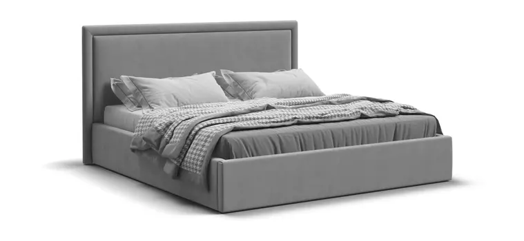 Кровать Фрея 160*200 без ПМ MONOLIT Сталь
