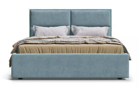 Кровать MILA велюр Monolit аква