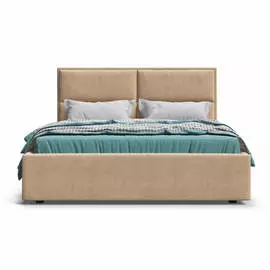 Кровать MILA велюр Monolit санд