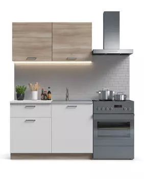 Кухонный гарнитур Люкс-120 Лайт Сонома