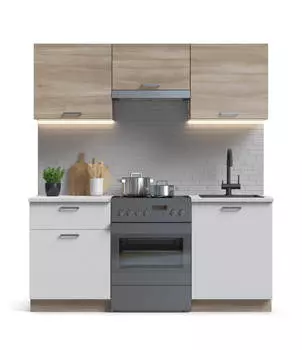 Кухонный гарнитур Люкс-180 Сонома