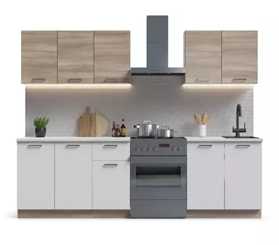 Кухонный гарнитур Люкс-200 Сонома