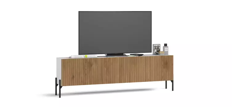 Модульная гостиная BOSS MILLING 2 Белый снег, Дуб Американский