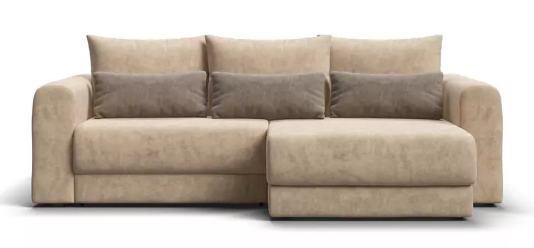 Модульный угловой диван РИЧМОНД MODOOL Велюр Роял шампань