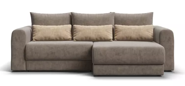 Модульный угловой диван РИЧМОНД MODOOL Велюр Royal тауп NEW