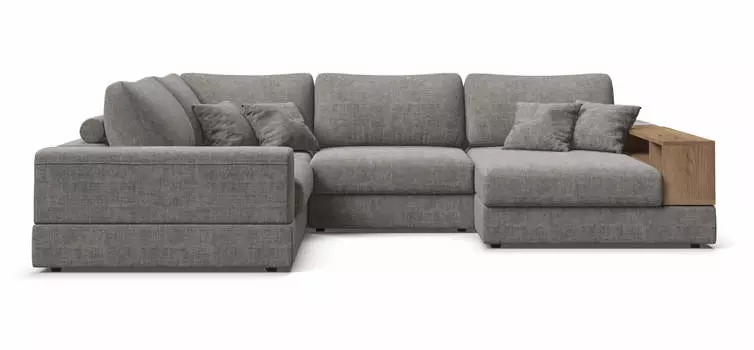 П-образный диван-кровать BOSS MODOOL шенилл IQ бежевый