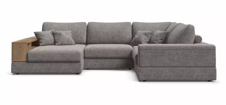 П-образный диван-кровать BOSS MODOOL шенилл IQ бежевый