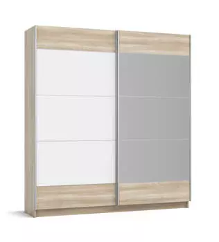 Шкаф-купе BOSS-200 Сонома, Белый