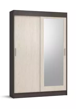 Шкаф-купе НИК-130 new зеркало Венге, Дуб