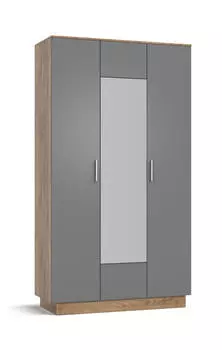 Шкаф РИМ-120 Крафт табачный, Серый графит